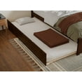 thumbnail image 3 of AFI Nantucket Full Wood Platform Bed with Footboard and Twin Trundle, Walnut, 3 of 14
