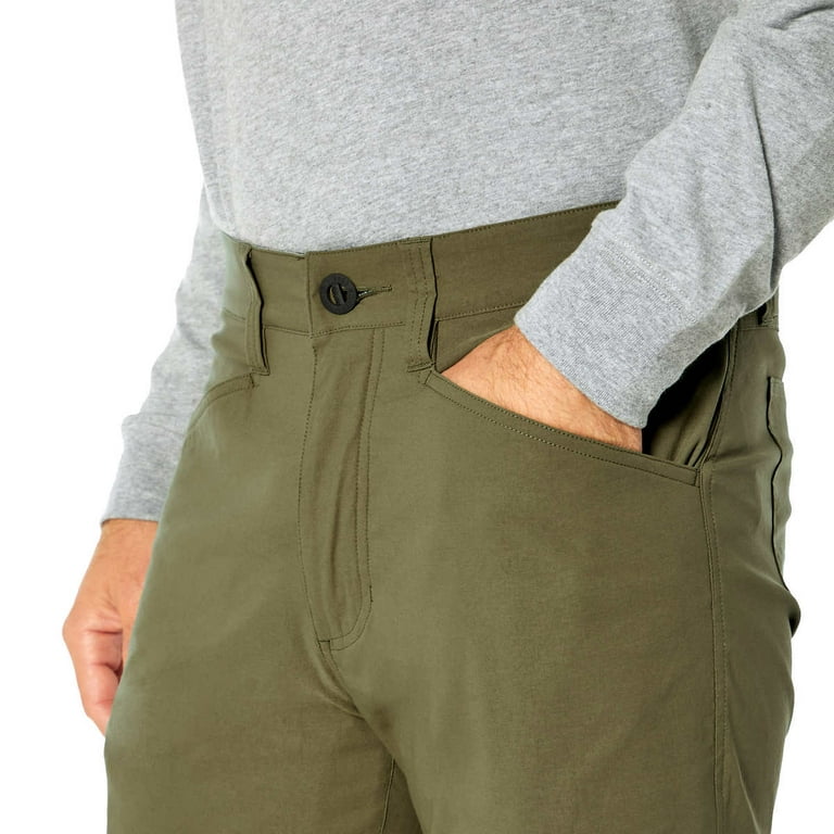 Orvis Mens Classic Collection Lightweight 5 Pocket Trek Pant (Olive Night,  34x30) 