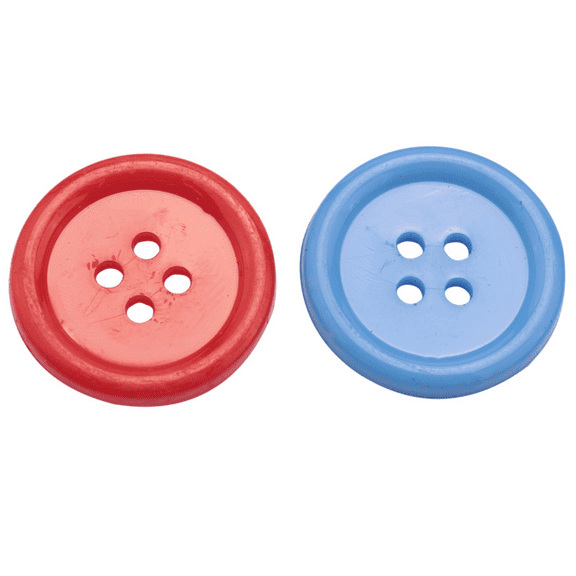 DIY Random Color Set of 1000 Sewing Buttons Craft for Kids DIY Toys, Plastic, Random Color, 20mm