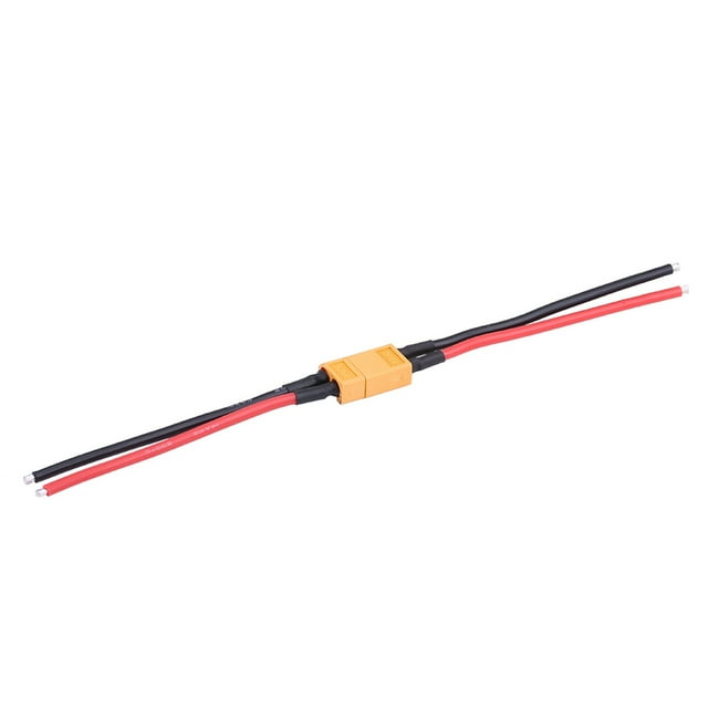 Adaptador De Silicona De 2 Uds 14AWG, Accesorio RC De Cable De Conector Macho Hembra XT60 Portátil Ligero