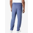 thumbnail image 2 of KingSize Men's Big & Tall Lightweight Jersey Open-Bottom Sweatpants, 2 of 6