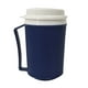 thumbnail image 3 of Taza de café de viaje azul Taza térmica Recipiente duradero con tapa 12 OZ, 3 of 8