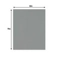 thumbnail image 3 of Mid Grey Acid Free 5x7 Backing Board - Uncut Photo Mat Board - 1 Sheet, 3 of 3