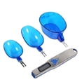 thumbnail image 1 of QUETO Measuring Spoon Kit, 500/0.1g Accurate Electronic Digital Replaceable Spoons Kitchen Scale Measuring Tool Nutrition Scale Milk Powder Measuring Cup Spoon Scale, 1 of 5