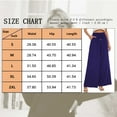 thumbnail image 4 of SWQZVT Pants for Women Casual Wide Leg Dress Pants Comfy Drawstring High Waist Palazzo Pants Loose Lounge Trousers with Pocket, 4 of 7
