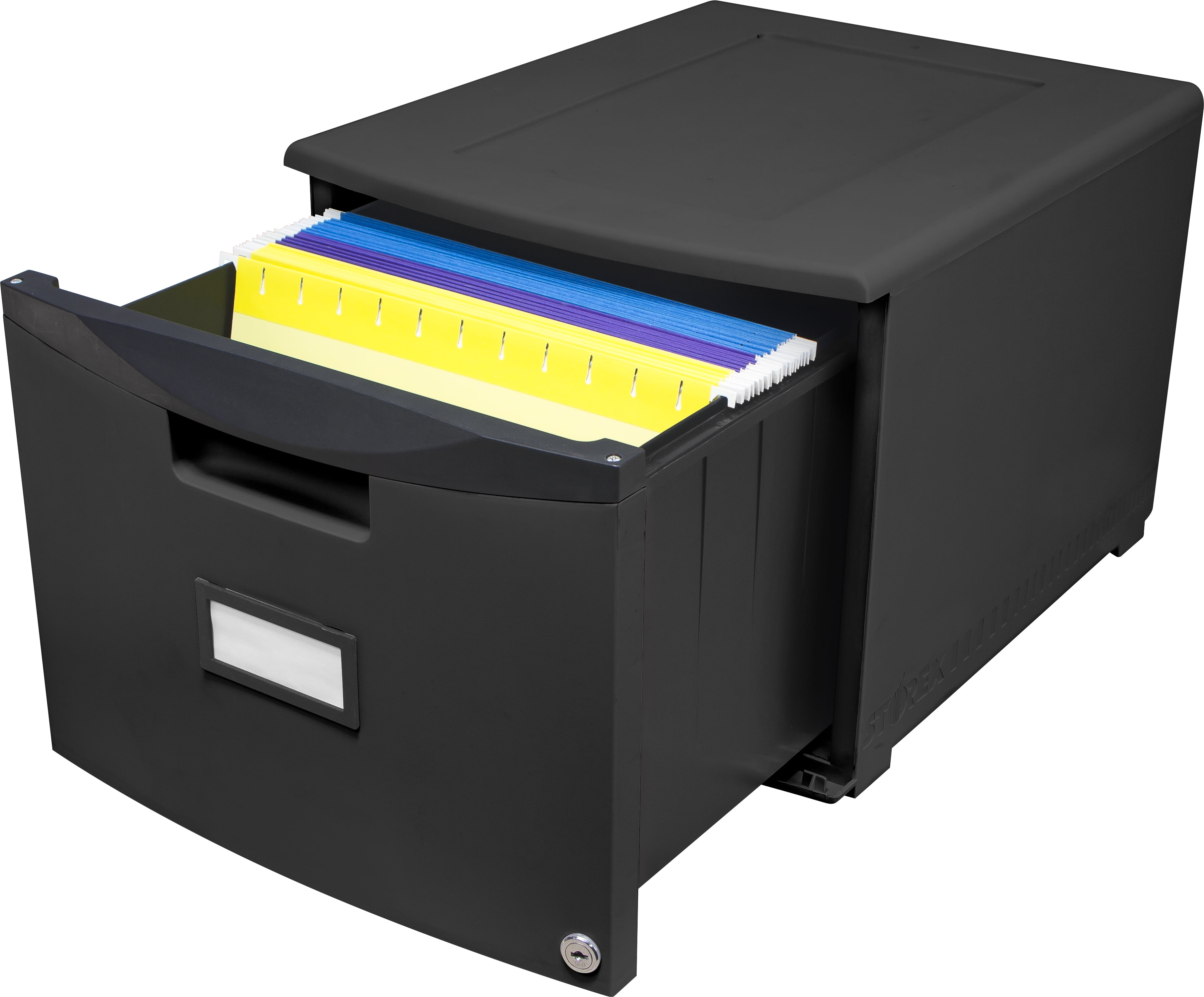 Office Storage With Lock Storex 2-Drawer Mobile File Cabinet - Black ...