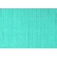 thumbnail image 1 of Ahgly Company Machine Washable Indoor Rectangle Solid Turquoise Blue Modern Area Rugs, 6' x 9', 1 of 4