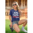 thumbnail image 4 of KimSoong Baseball Shirts Women Funny Baseball Mom Shirt Ballgame Graphic Tshirt Game Day Fan Tee Casual Short Sleeve Top, 4 of 6