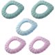 thumbnail image 1 of Soft and thick toilet cover, 5-piece set, made of warm stretch fiber, easy to install, optimal comfort, 1 of 4