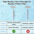 thumbnail image 5 of Driamor Zeolite Filter Cartridge for Aqueon QuietFlow E Internal Power Filter Size 10, Minibow Size 1/2.5/5, 5 of 6