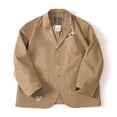 thumbnail image 2 of Chaqueta de traje pequeña con cuello de barco plano informal de estilo americano, chaqueta de traje holgada funcional con múltiples bolsillos para hombre de otoño, 2 of 3