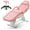 Pink, variant on Thanaddo Tattoo Chair Massage Salon with Two Trays, Esthetician Bed with Hydraulic Stool,Multi-Purpose 3-Section Facial Bed Table, Adjustable Beauty Barber Spa Beauty Equipment Black