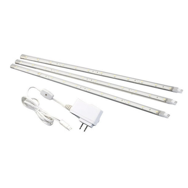 Amerelle 12 in. L White PlugIn LED Strip Light