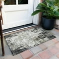 thumbnail image 6 of Addison Rugs Chantille Indoor/Outdoor Transitional Abstract Black Washable Rectangle Rug, 1'8" x 2'6", 6 of 6