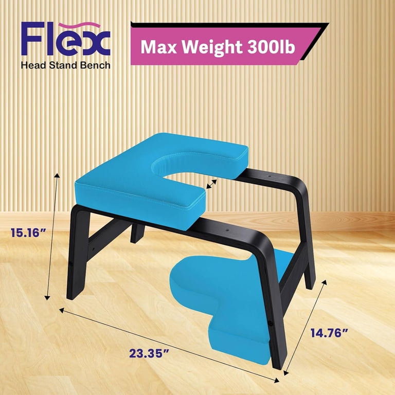 Flex Head Stand Bench - Yoga Inversion Stool for Safe Handstands