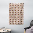 thumbnail image 1 of Traditional Tapestry, Middle East Floral Boho Arabesque Influences Oriental Lace Damask Illustration, Wall Hanging for Bedroom Living Room Dorm Decor, 40W X 60L Inches, Multicolor, by Ambesonne, 1 of 2
