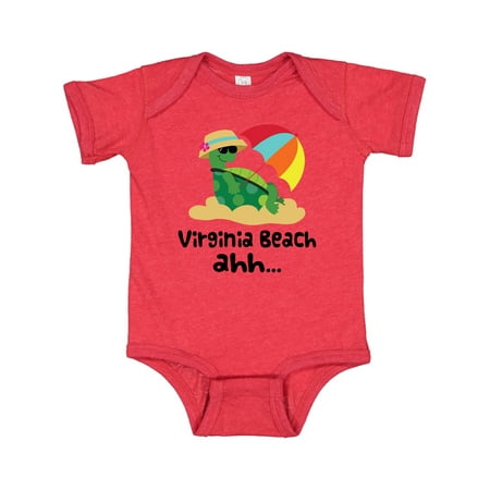 

Inktastic Virginia Beach Virginia Gift Baby Boy or Baby Girl Bodysuit