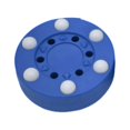 thumbnail image 3 of Puck Hockey Hockey Hockey Hockkey de disco de hockey sobre rolleros para entrenamiento de fósforos al aire libre Azul, 3 of 8