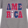 thumbnail image 3 of Instant Message - America Stacked - Toddler & Youth Girls Fleece Dress, 3 of 6