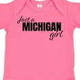 thumbnail image 4 of Inktastic Just a Michigan Born and Raised Girls Baby Bodysuit, 4 of 5
