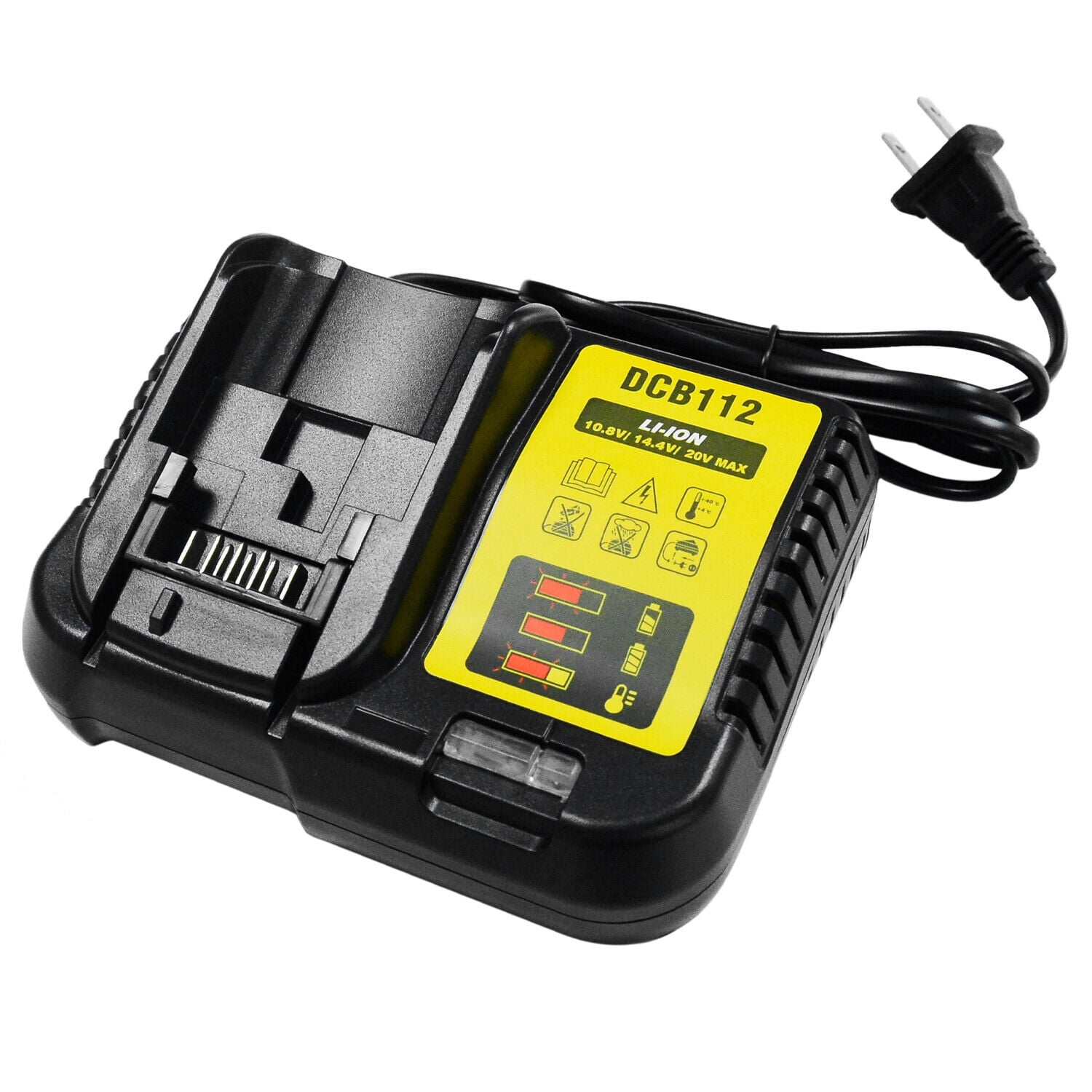For Dewalt DCB112 12V & 20V Max Liion Battery Charger replaces DCB100