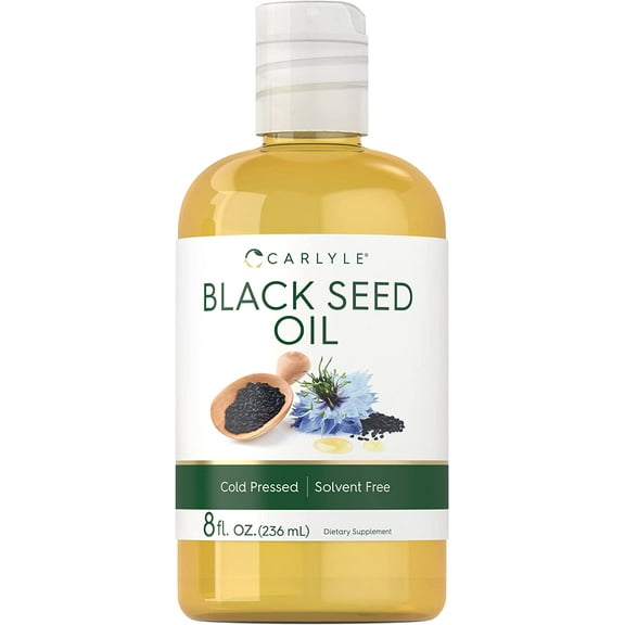 Blackseed Oil | 8oz | Vegetarian & Cold Pressed | by Carlyle