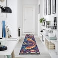 thumbnail image 4 of Yayeee Runner Rug for Bedroom 2'x6' Machine Washable Hallway Non Slip Mat, Geometric Eagle, 4 of 8