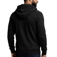 thumbnail image 6 of Men Lightweight Full Zip Hoodie Jacket Casual Sports Outdoor Pullover with Zippered And Pockets, XL, 6 of 7