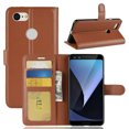 thumbnail image 1 of [PST] Google Pixel 3a Case, Leather Magnetic Card Slot Wallet Folio Flip Case Cover, 1 of 6