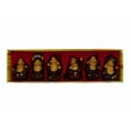 thumbnail image 2 of Set of 6-Pc 2" Gold/Red Chinese Buddha Statues, 2 of 2