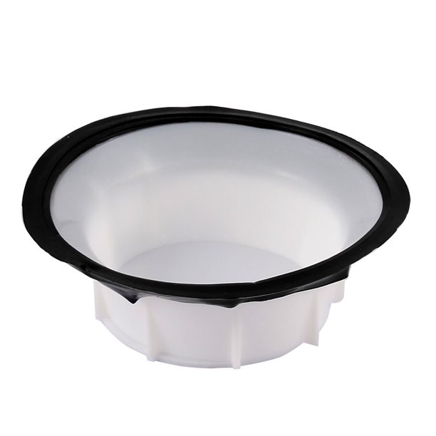 Bathroom Household Plastic Flood Master Toilet Plug Insert White Black