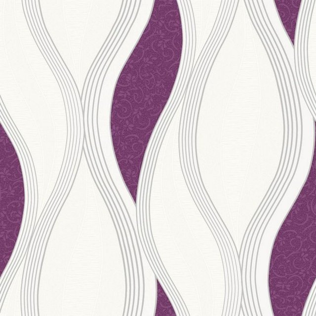 Direct Wallpapers Papier Peint Texturé à Vagues