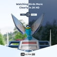 thumbnail image 4 of Bird Feeder with Camera Solar Powe Year Trial AI Identify K Live Video Smart Bird Camera for Outdoors .GHZ WiFi Instant Arrival Alerts Capture Live Video Bird Lover Gifts, 4 of 5
