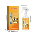 thumbnail image 3 of JGJJUGN Brass Polishing Spray 100ml Instant Tarnish Removal Stain Cleaner Non-toxic Maintenance for Decorative and Hardware Surfaces, 3 of 9