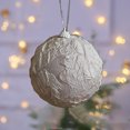 thumbnail image 5 of FastXmas Stickys Cloth Christmas Foam Balls Hanging Decoration,Christmas 3.15 Inch/8CM Patterned Christmas Tree Window Decoration,Hanging Balls Decorative Balls for Xmas Tree,Holiday,Party Decor, 5 of 6