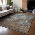 thumbnail image 6 of Addison Rugs Chantille Indoor/Outdoor Transitional Casual Brown Machine Washable Rectangle Rug, 9' x 12', 6 of 8