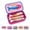 Red, variant on Sardines Travel Jewelry Case Mini Jewelry Storage Box Portable Sardine Can Jewelry Box for Rings Earrings(Orange)