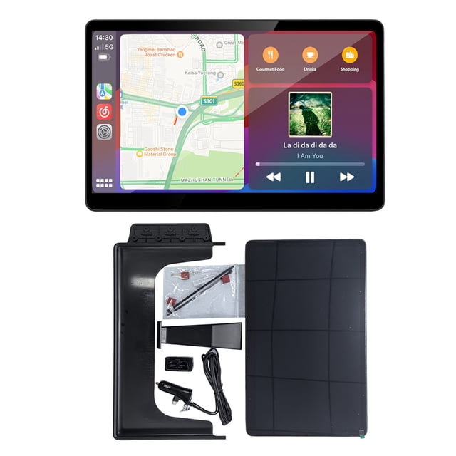 Sidaley Android 13 332G inalámbrico apto para 19-22 Modelo 3 21-24 Modelo Y pantalla táctil HD Paneles de instrumentos para automóviles