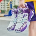 thumbnail image 3 of Kid's Basketball Shoes Boys Sneakers Girls Trainers Comfort High Top Basketball Shoes for Boys(Little Kid/Big Kid), 3 of 5