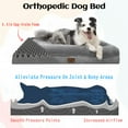thumbnail image 4 of SheSpire Jumbo Dog Beds, Orthopedic Dog Bed, Washable Dog Bed with [Removable Bolster], Waterproof Dog Bed with Nonskid Bottom, Doggy Bed, Dog Beds for Large Dogs, 4 of 6