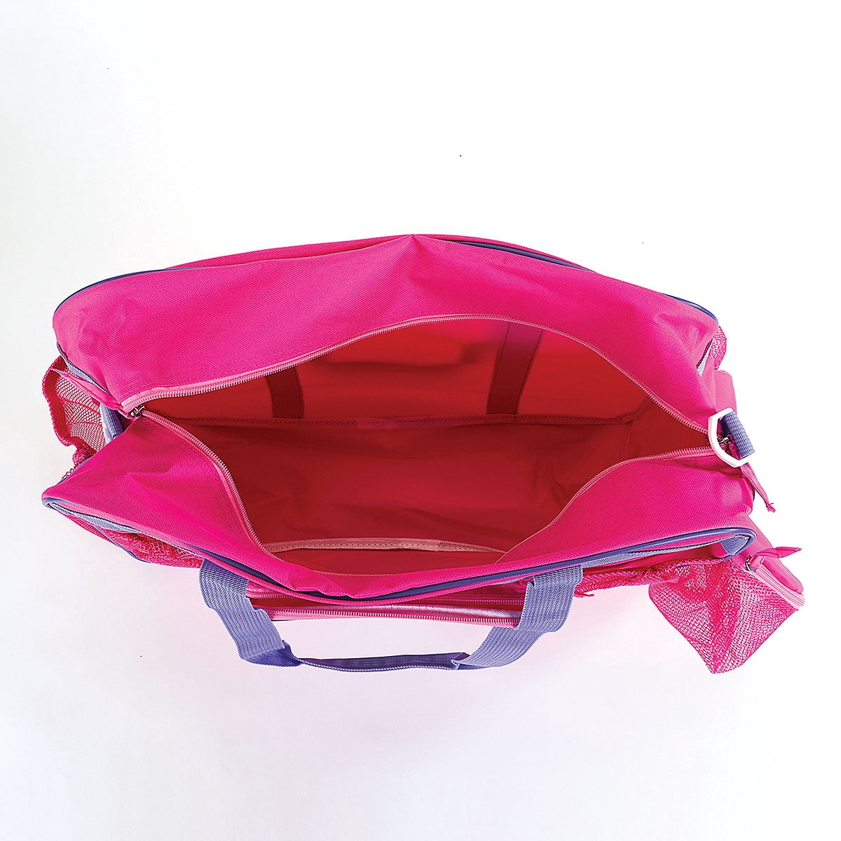 Current Soccer Sports Duffel Bag, Kids 19" Pink Bag, Ball & Water Bottle Compartments