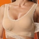 thumbnail image 3 of WILLBEST Brasier Sin Costuras Para Mujer Sujetador De Mujer Con Hebilla Frontal, Borde De Encaje, Sin Aro De Acero, Ajuste Sin Costuras, Para Yoga, Dormir, Talla Grande 1671, 3 of 3