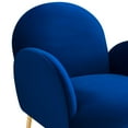 thumbnail image 4 of Modway Transcend Performance Velvet Armchair in Navy, 4 of 8