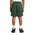 thumbnail image 2 of Sport-Tek Classic Mesh Short (YST510) Forest Green, S, 2 of 6