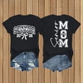 thumbnail image 2 of MEICHEN Graduation Gifts for Her: Senior Mom 2026 T Shirt for Women Class Of 2026 Graduation Double Print Top Womens Spring Summer Tops, 2 of 4