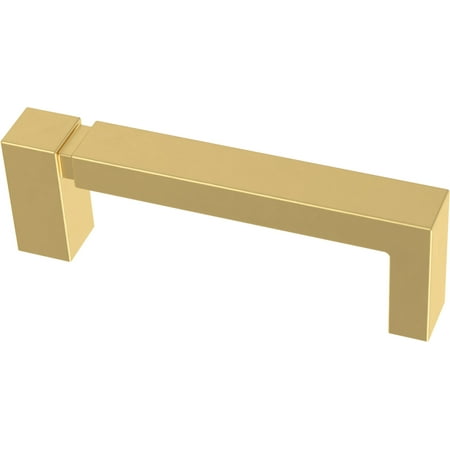 Franklin Brass P40822k Asymmetric Notched 3" Center To Center Handle Cabinet Pull - Brass