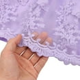 thumbnail image 7 of YiZYiF Infant Baby Girls Birthday Party Dress Floral Embroidered Flower Girl Baptism Dresses, 7 of 7