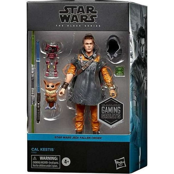 Hasbro Collectible Child Cal Kestis Action Figures, Star Wars, 6"