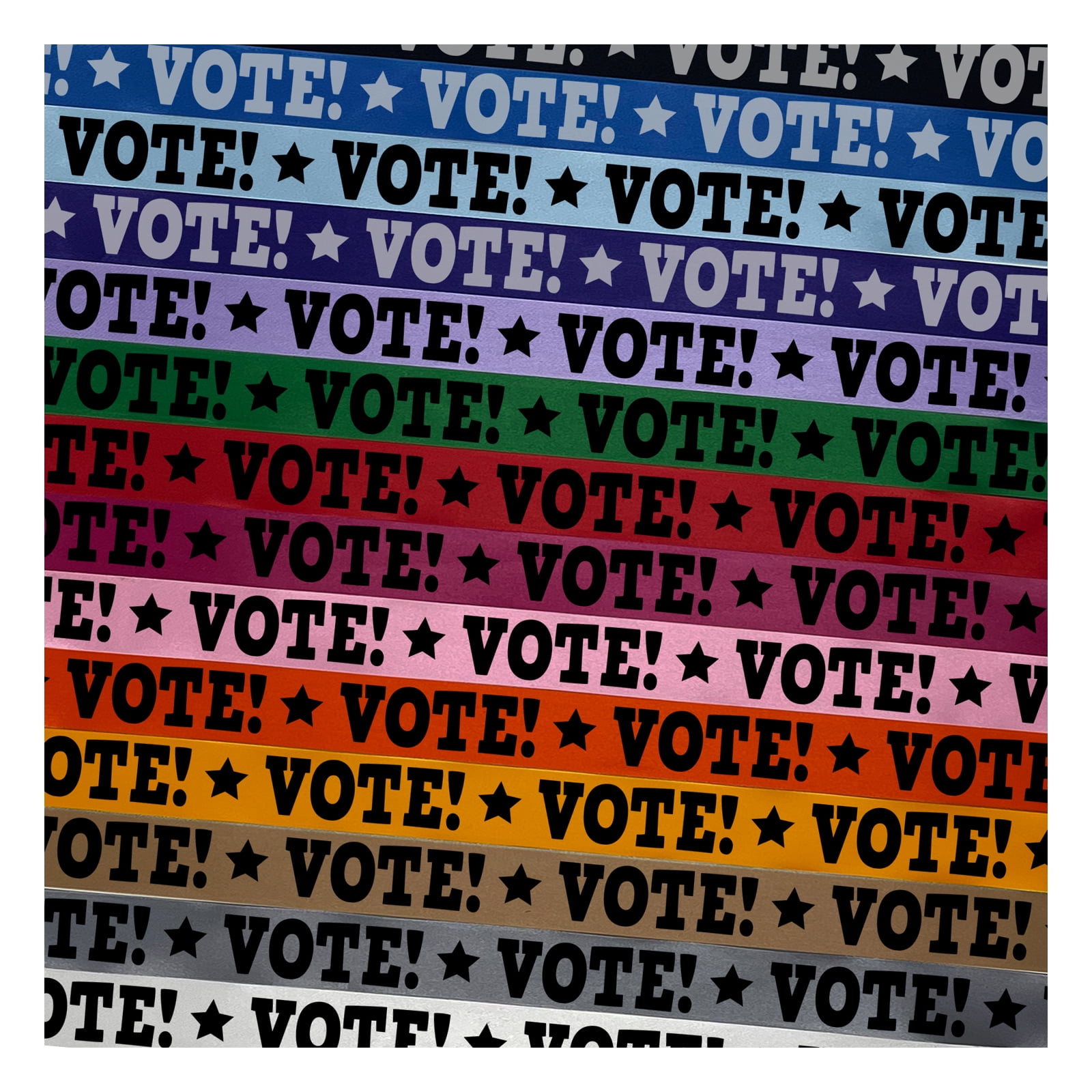 Vote Election Satin Ribbon for Gift Wrapping Bows Craft DIY Projects ...
