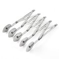thumbnail image 2 of Professional Stainless Steel Food Dough Cutter - With 5 Adjustable Wheels - For Cutting Cake Dough And Various Doughs H, 2 of 3